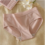 5Pcs Women's Cotton Underwear Panty Cute Sexy Panties Female Seamless Underpants Solid Color Panty Intimates Women Lingerie S-XL