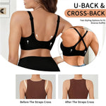 Ladies' Winter Bralettes | 3D Soft Air Support, Women's Seamless Wireless Sports Bras - Push-Up Design Everyday Basic Bras