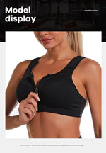 CZGUKE Yoga Fitness Bra Shock-absorbing Sports Bra Breathable and Quick Drying Training Running WOMEN'S Underwear