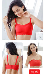 Push Up Bras for Women Underwear Invisible Strapless Bralette Large Size Brassiere Thin Mold Cap Bra 5XL 6XL Soutien Gorge Femme