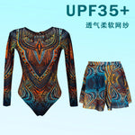 New Long Sleeve One Piece Swimsuit 2026 Sexy Swimwear Women Surf Swim Suit Push Up Bathing Suit Beachwear Monokini Bath Suits