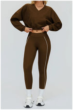 Women Yoga Set 2/3PCS Gym Clothes Long Sleeved Sportswear Yoga Suits Fitness Tracksuits Sport Outfits Crop Tank Bra Gym Leggings