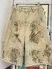 Men's Plus Size Vintage Wash Denim Shorts test