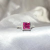 2 Carat 925 Sterling Silver Moissanite Ring test