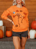 Dancing Critters Sequin Halloween Crewneck Sweatshirt test