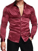 Men's Full Size Button Up Long Sleeve Shirt Plus Size test