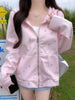 Floral Print Zip-Up Hoodie test