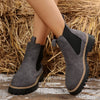 Round Toe Platform Boots test