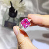 5 Carat Moissanite 925 Sterling Silver Ring test