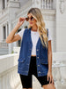 Button Down Denim Vest test
