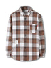 Men's Plus Size Classic Plaid Long Sleeve Shirt test