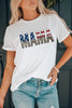 MAMA Round Neck Short Sleeve T-Shirt test