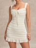 Ruffle Hem Bodycon Mini Dress test