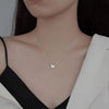 925 Sterling Silver Butterfly Pendant Necklace test
