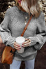 Textured Striped Round Neck Long Sleeve Top test