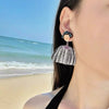 Whimsical Pumpkin Girl Dangle Earrings test