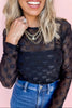 Bow Round Neck Long Sleeve Top test