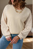 Round Neck Long Sleeve Sweatshirt test