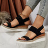 Open Toe Wedge Sandals test