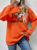 CHRISTMAS Graphic Round Neck Sweatshirt test