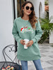 DON'T STOP BELIEVING Graphic Drop Shoulder Sweatshirt test