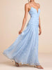 Ruched Spaghetti Strap Maxi Dress test