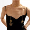 18K Gold-Plated Alloy Flower Necklace test
