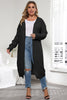 Plus Size Open Front Long Sleeve Cardigan test