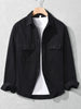 Men's Plus Size Button Up Long Sleeve Shirt test