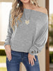 One Shoulder Long Sleeve T-Shirt test