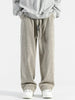 Men's Plus Size Casual Drawstring Wide Leg Pants test