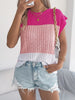 Color Block Cable Knit Sweater test