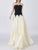 Two Tone Tube Maxi Dress test