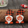 Wooden Dwarfs Pumpkin Dangle Earrings test