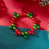Christmas Holiday Beaded Bell Bracelet test