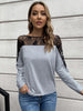 Ivy Lane Lace Long Sleeve Round Neck Tee test