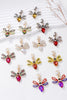 Natural Stone Bee Dangle Earrings test