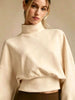 Turtleneck Dropped Shoulder Sweatshirt test
