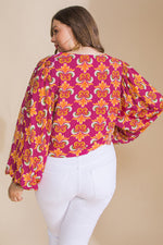 STARTING OVER WOVEN BODYSUIT