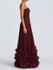 Floral Hem Evening Maxi Dress test
