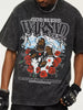 Men's God-Bless Graphic Print Vintage Wash T-Shirt test