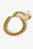 18K Gold-Plated Curb Chain Bracelet test