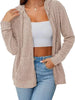 Ribbed Zip Up Hooded Outerwear test