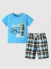 Children's Surf Rider Graphic Tee & Plaid Shorts Set test