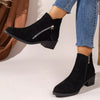 Point Toe Block Heels Boots test