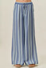 SO ME Stripe Wide Leg Pull On Pants test