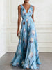 Full Size Sleeveless Floral Print Maxi Dress Plus Size test