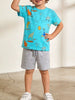 Children's Animal Print Tee and Shorts Set test