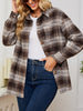 Plaid Collared Shirt Jacket test