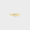 Number 8 Heart 925 Sterling Silver Ring test